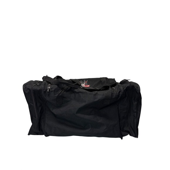 Ariat PBR Gear Bag Black Duffel Boot Slots Rodeo Equipment Travel Rodeo Cowboy - Picture 4 of 9